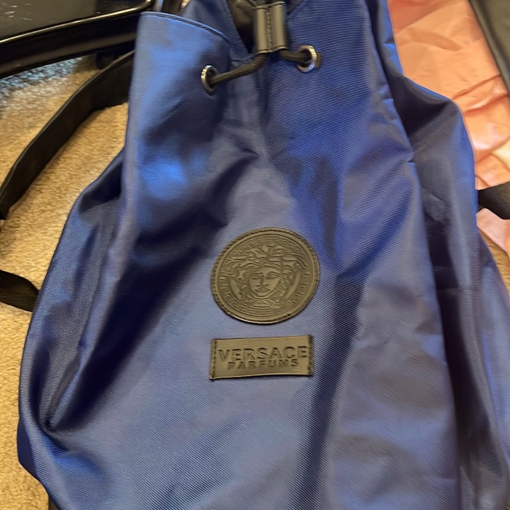 Super nice Versace parfums backback! New!